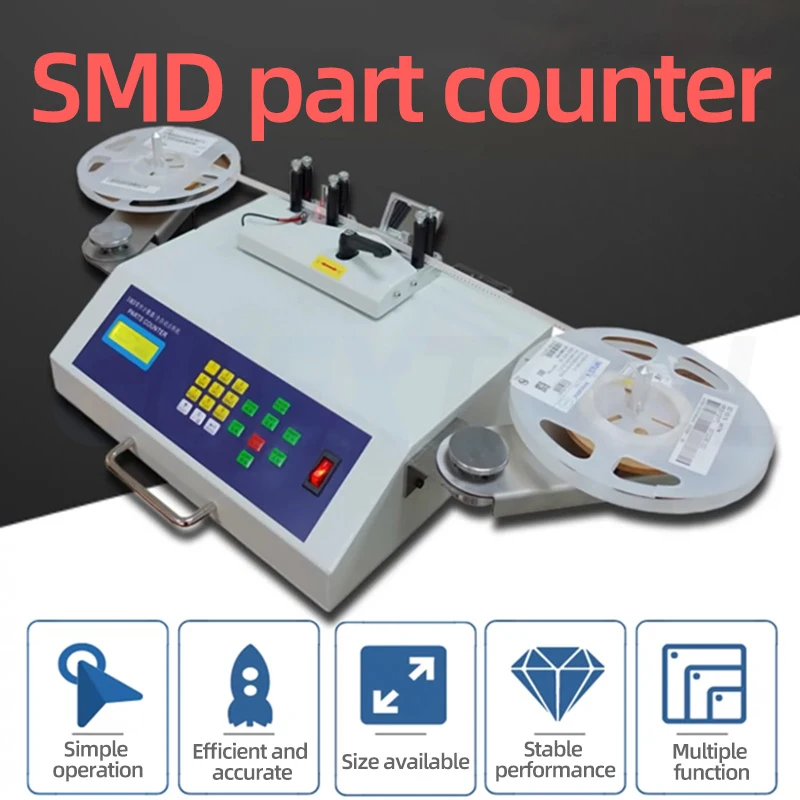 

SMT Material Counting Machine Fully Automatic SMD Part Counter SMD Electronic Material Counting Machine 901E IC Counting Machine