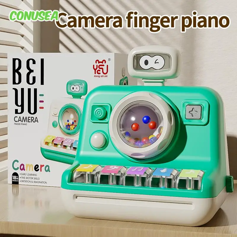 Baby Puzzle Toys Electric Simulation Camera Multi-Function Piano Music Games Puzzle Educational Toys Girls Boys 6 12 Months