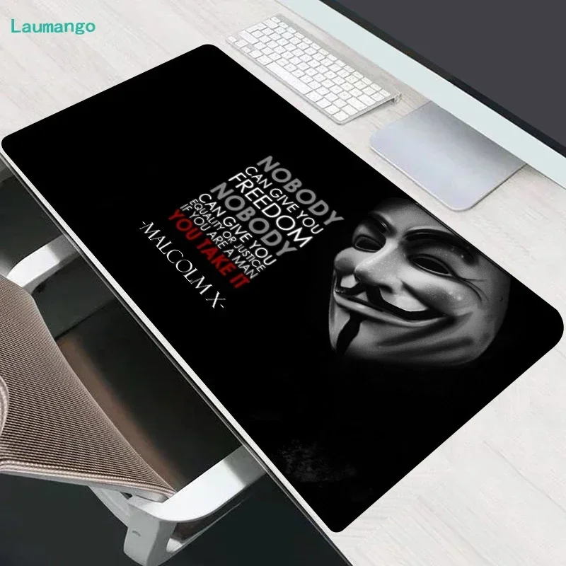 

Коврик для игровой мыши 900 × 400, анонимные колпачки для клавиатуры геймера, настольные коврики, аксессуары для стола, настольный коврик, компьютерный коврик, коврик для мыши, подставка для запястий