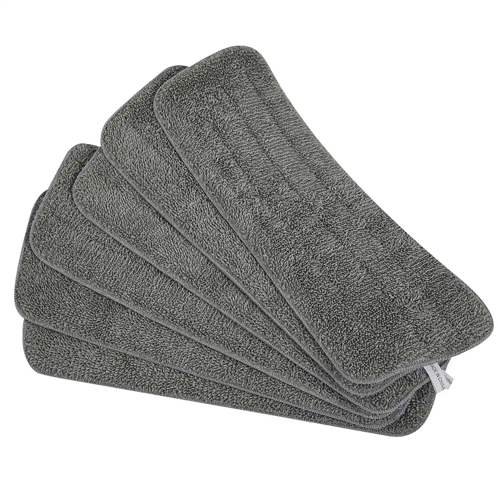 T35C 6 Pack Mop Pads Wet Dry Microfiber Mop Cleaning Pad Mop Refills Replacement Heads For Most Mops And Reveal Mops