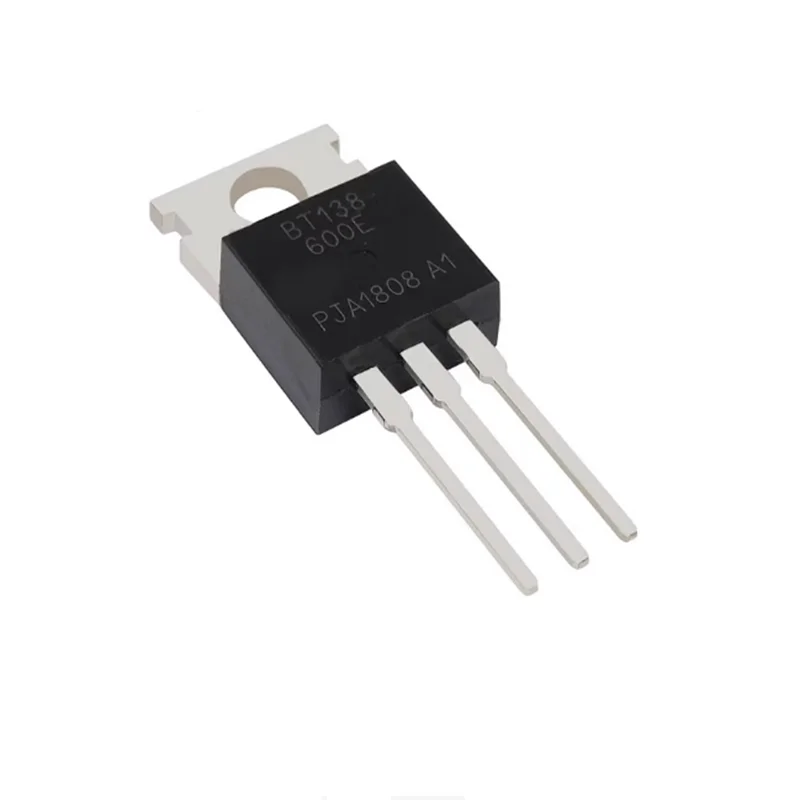 10 pz Brand new genuine BT138-600E TO-220 transistor a foro passante, tiristore bidirezionale a tre terminali 12A 600 V