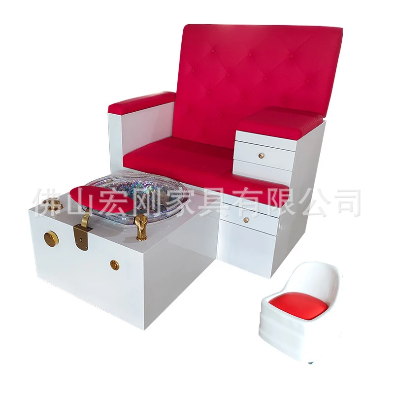 

Массажный диван для СПА-салона с подсветкой и гидромассажем для ног