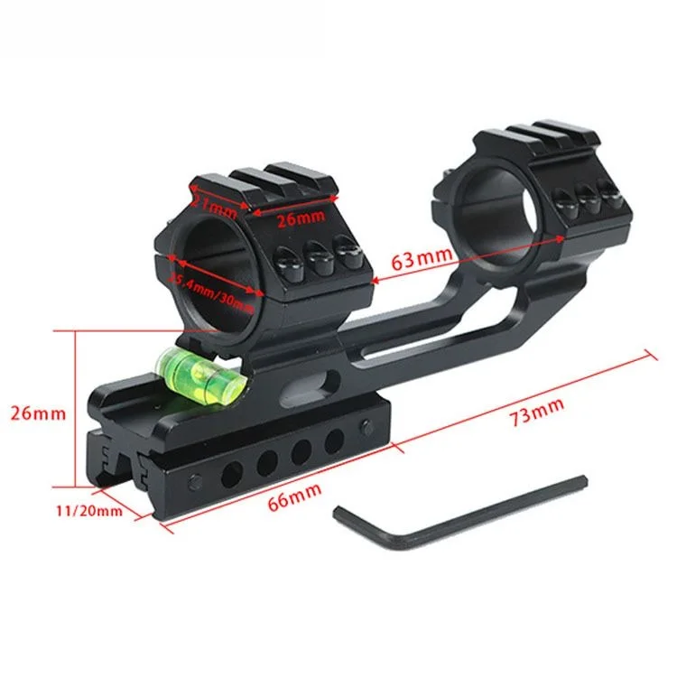 Discovery Tactical Scope Mount 1 Inch 30mm Optical Sights Rings Cantilever Riflescope Mounts For 20mm Picatinny Rail 11mm Rail