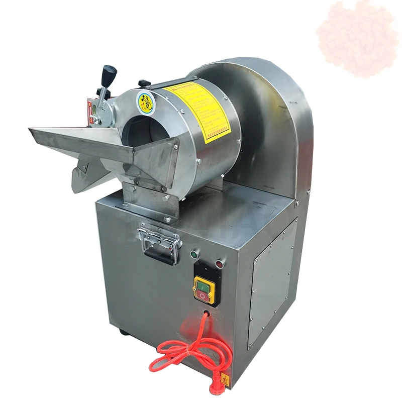 

Stainless Steel Vegetable Cutter Onion Dicer Machine Cucumber Commercial Potato Slicer Machine Vegetable Cube Cutting Machine