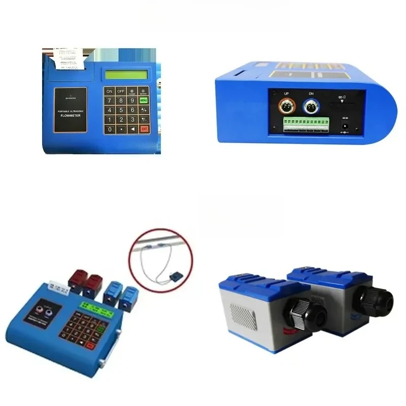 Factory Oem Price Tap Pure Cooling Water RS485 Time Difference Principle Portable Ultrasonic Flow Meter