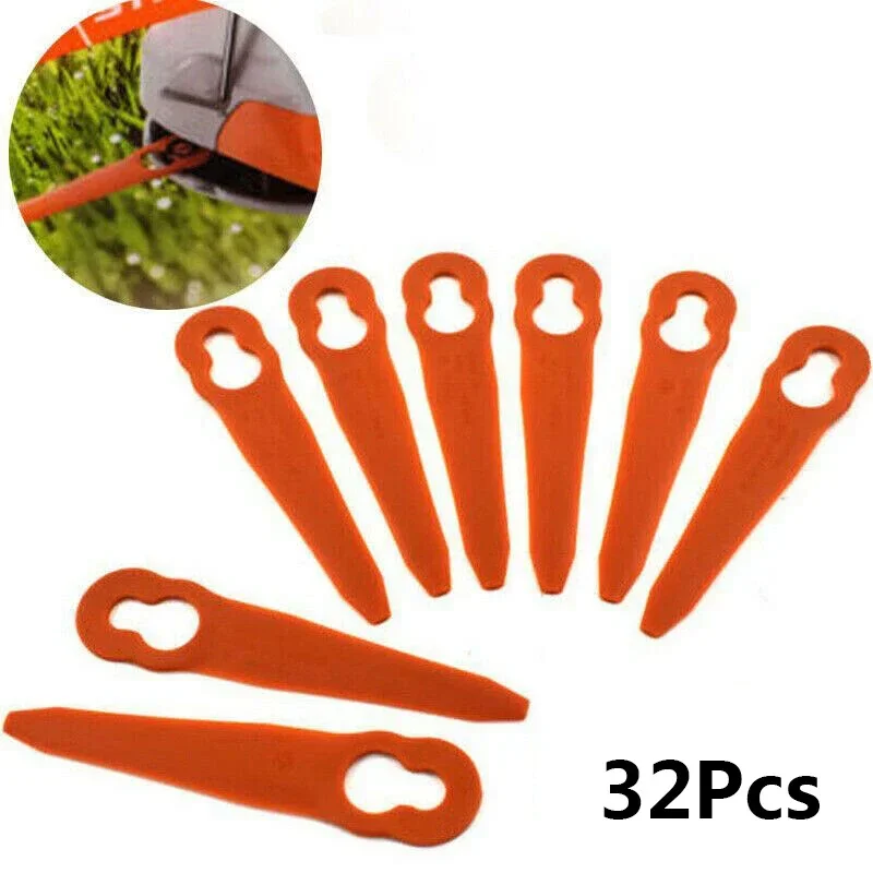 플라스틱 잔디 깎는 기계 블레이드 트리머 정원 도구 32 개, Stihl PolyCut 2-2 트리머 잔디 깎는 기계 #4008 1000