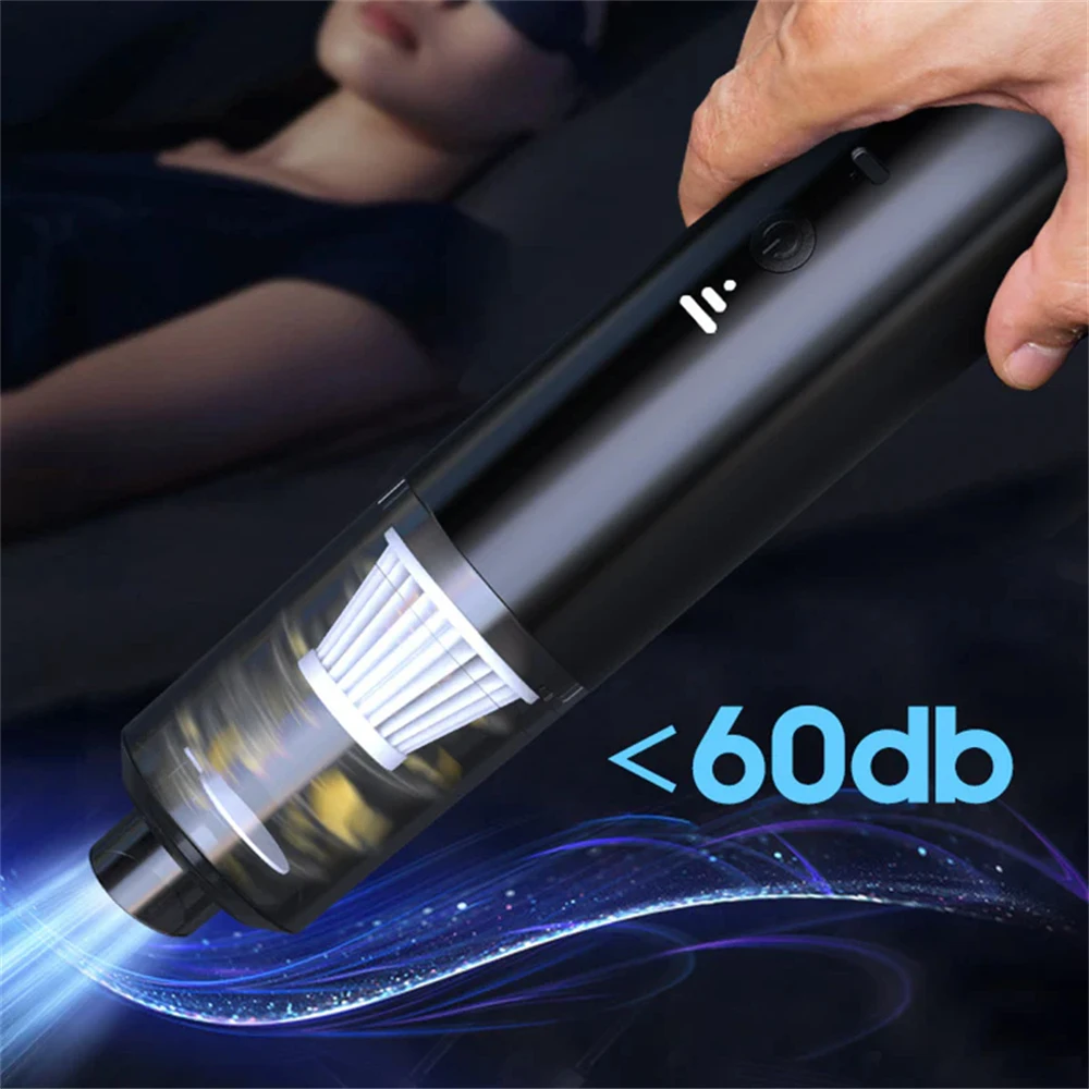 New Portable Car Vacuum Cleaner Wireless Handheld Mini Blower 5-in-1 Cordless Vacuum Cleaner Clean Without Dead Corner
