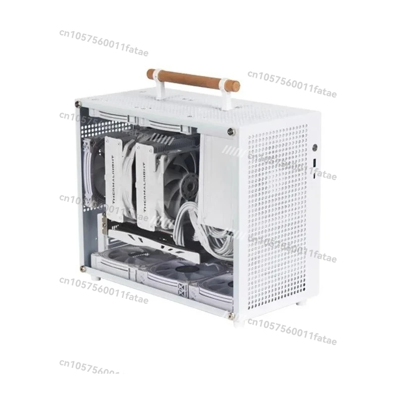 

240 Water Cooled MATX/ITX Small Host Case,Suitable for ALBOX Aluminum Xiaobao E90 Mini Portable Desktop e18 Computer