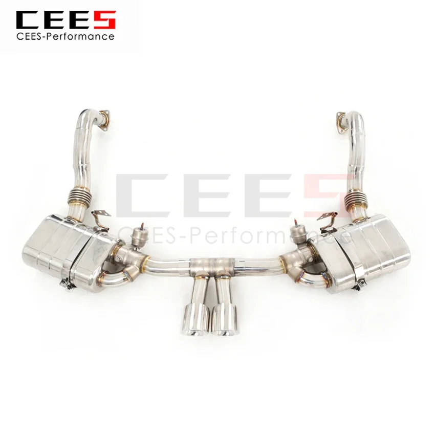 

CEES Exhaust System For Porsche 987 Stainless Steel Tail Throat Kit Exhaust Stainless Steel Terminale Scarico Auto Car Parts