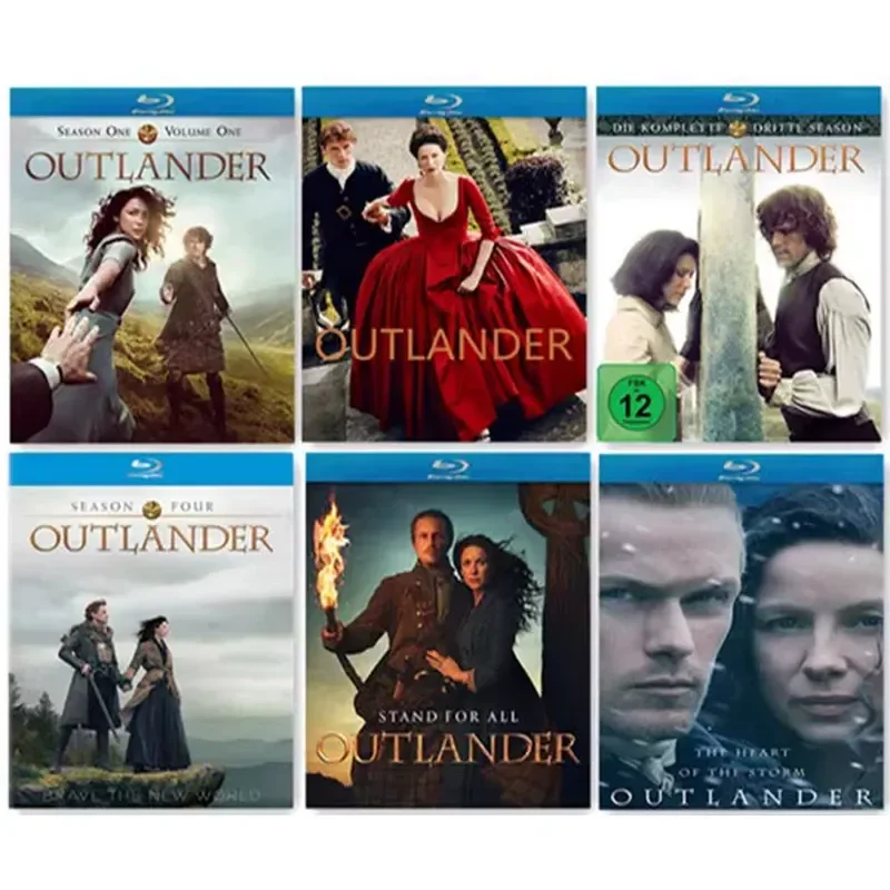 BD Blu-ray Popular American Drama Ancient Battlefield Legend Seasons 1–7 Love Fantasy 1080P High Definition 17-Disc Complete