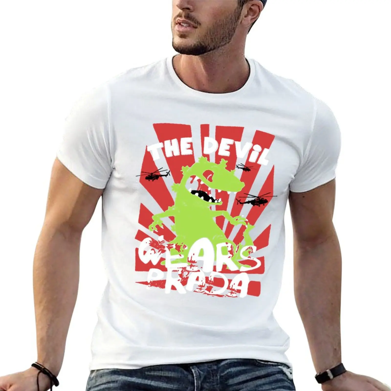 

TDWP Reptar T-Shirt t shirts for man cotton funny man t shirt luxury man t shirt cotton T-shirt