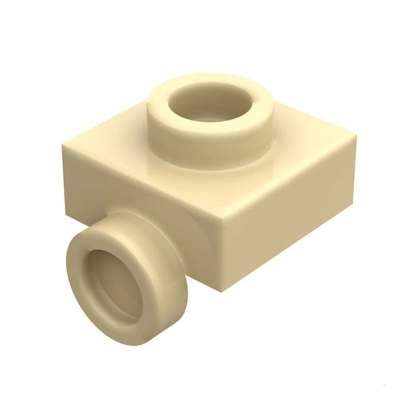 MOC 10PCS 3024W Special 1x1 Board Below Side Sinking Short Hole Point Building Blocks Kit 0160 Third Bricks Particle Toys Gifts