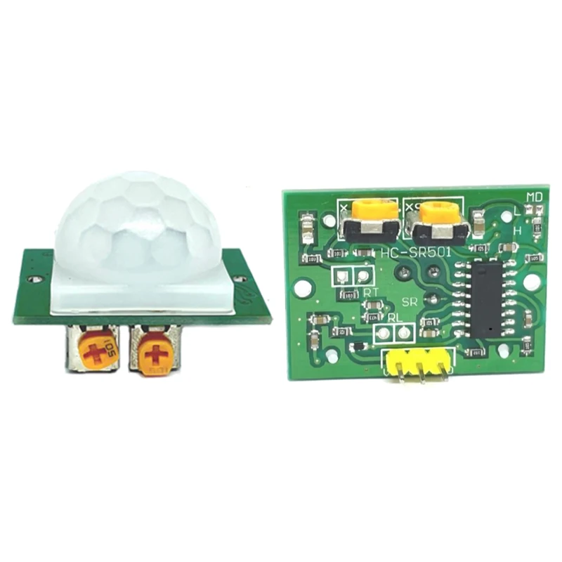 HC-SR501 Adjust IR Pyroelectric Infrared PIR Motion Sensor Detector Module for arduino for raspberry pi kits + Case