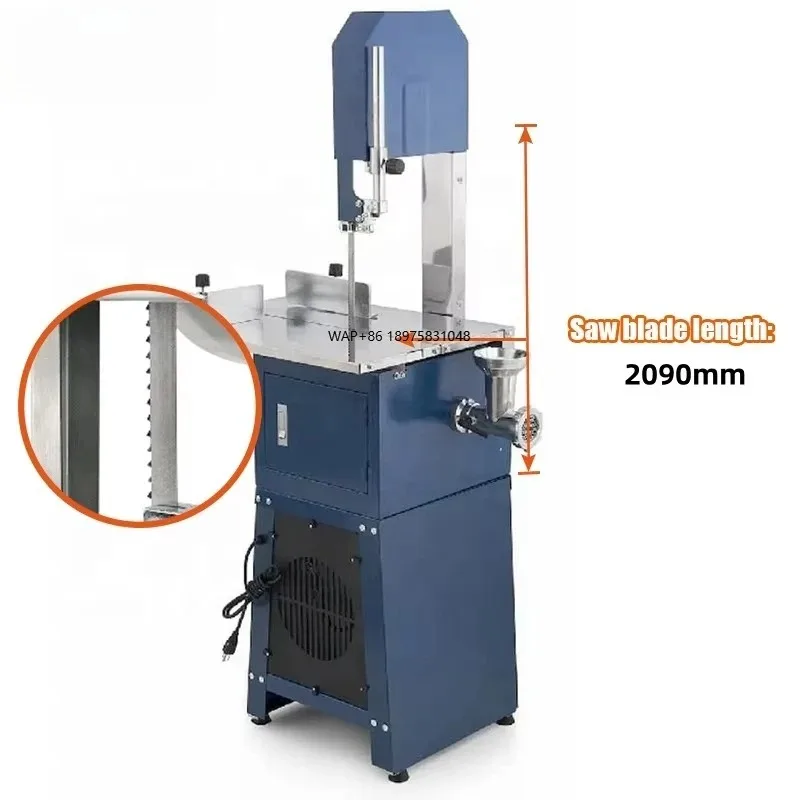 

2090mm Blade 550W BS-250 Customized Brand Cutting-Edge Portable Slaughtering SAW Meat Slicer Machine for Hotel Catering Industry