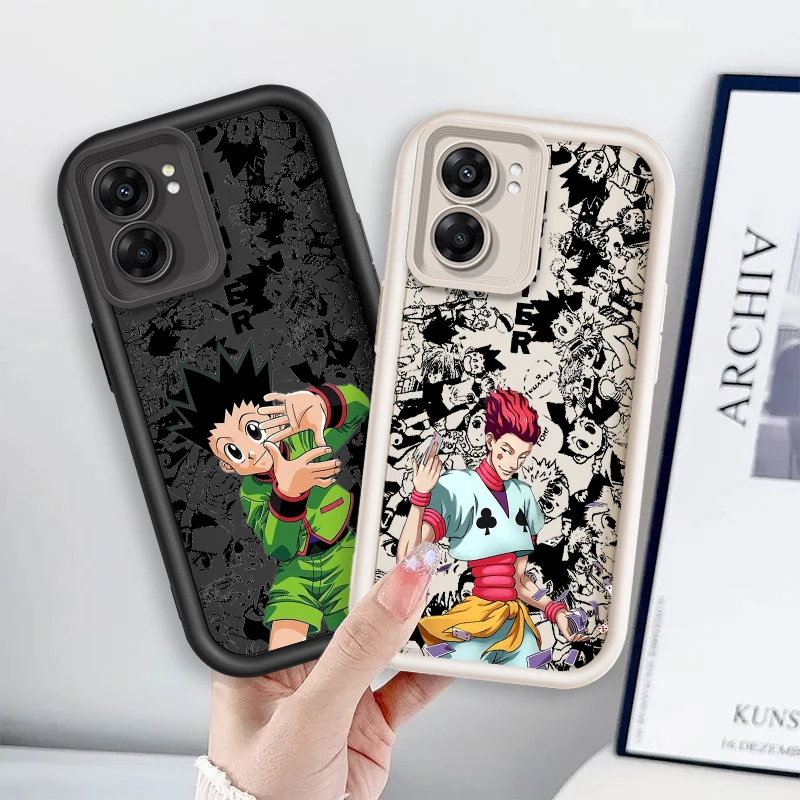 

Hunter X Hunter Japanese Anime Eye Ladder For OPPO Find X5 X3 A58 A57 A55 A53 A54 A92 A74 A78 A98 A16 A94 A76 A72 5G Cover