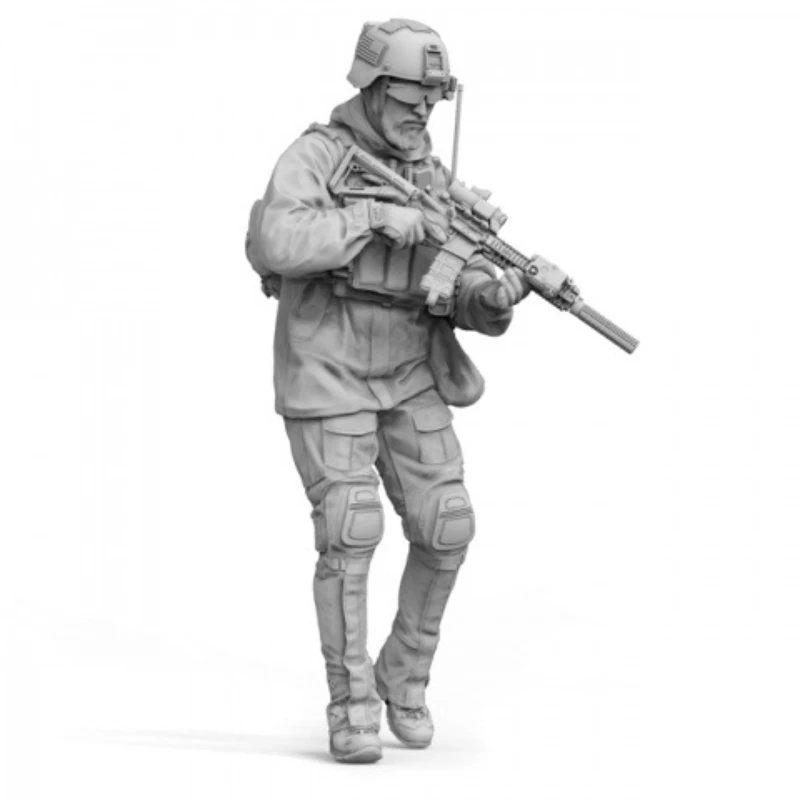 1/16 Scale DieCast Resin Figure Model Kit US Marine Special Operations Command Soldier Unassembled and Unpainted