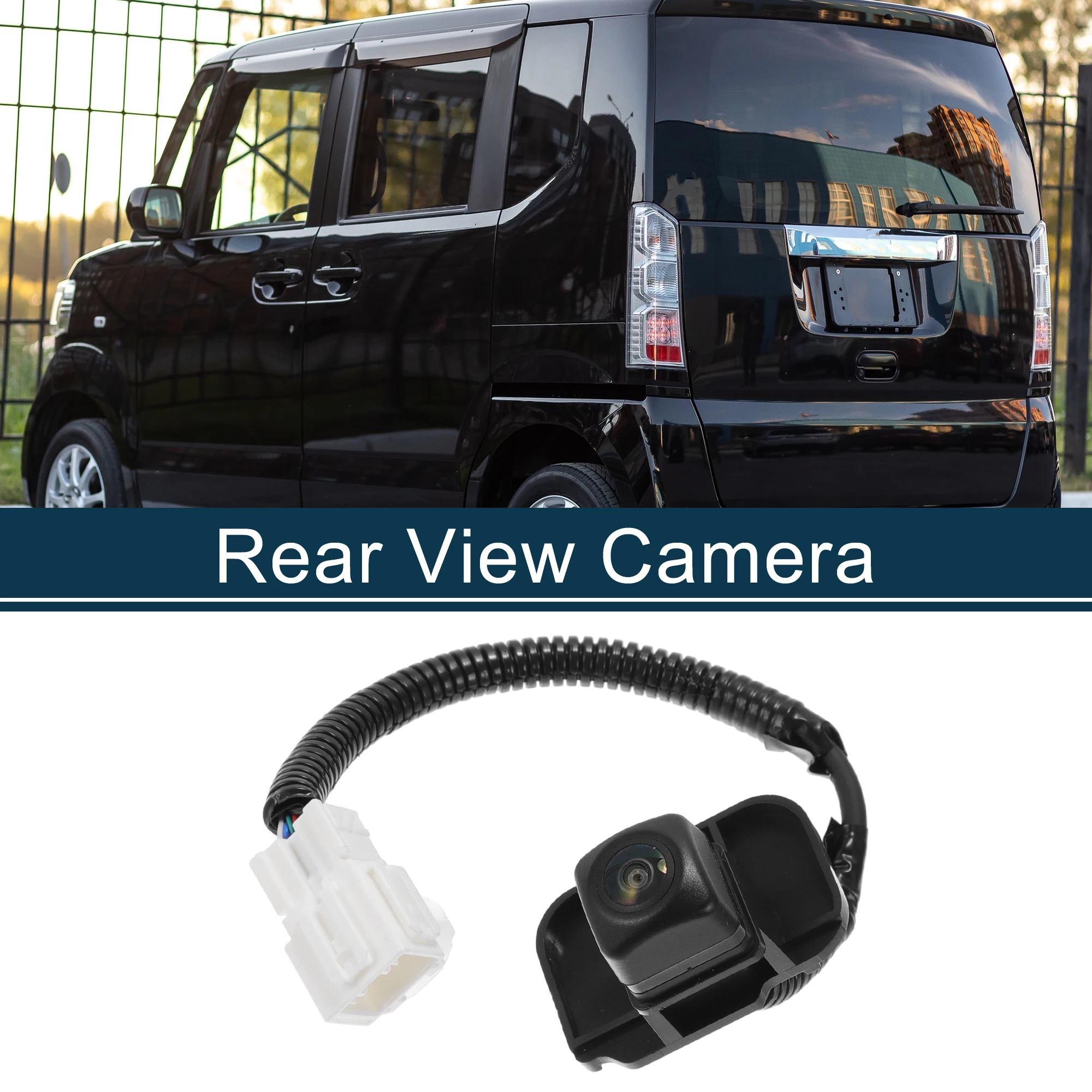 

UXCELL Rear View Camera for Honda N Box+ 2012 120-180 Degree License Plate Park Assist Camera Backup Reverse Camera