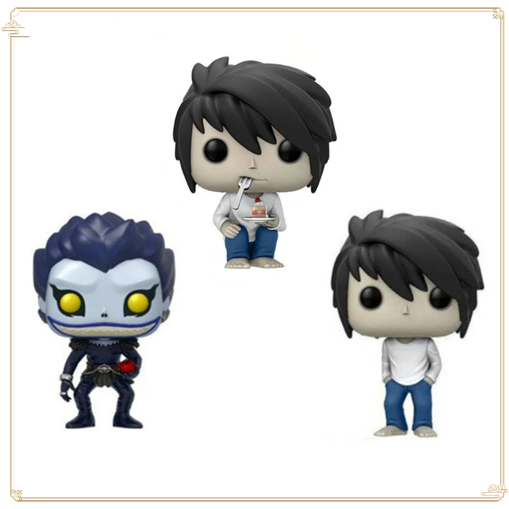 

FUNKO POP Toy Figures Classic Anime DEATH NOTE Character Doll Action Figure Toys Children's Collection Christmas Gifts Ornament