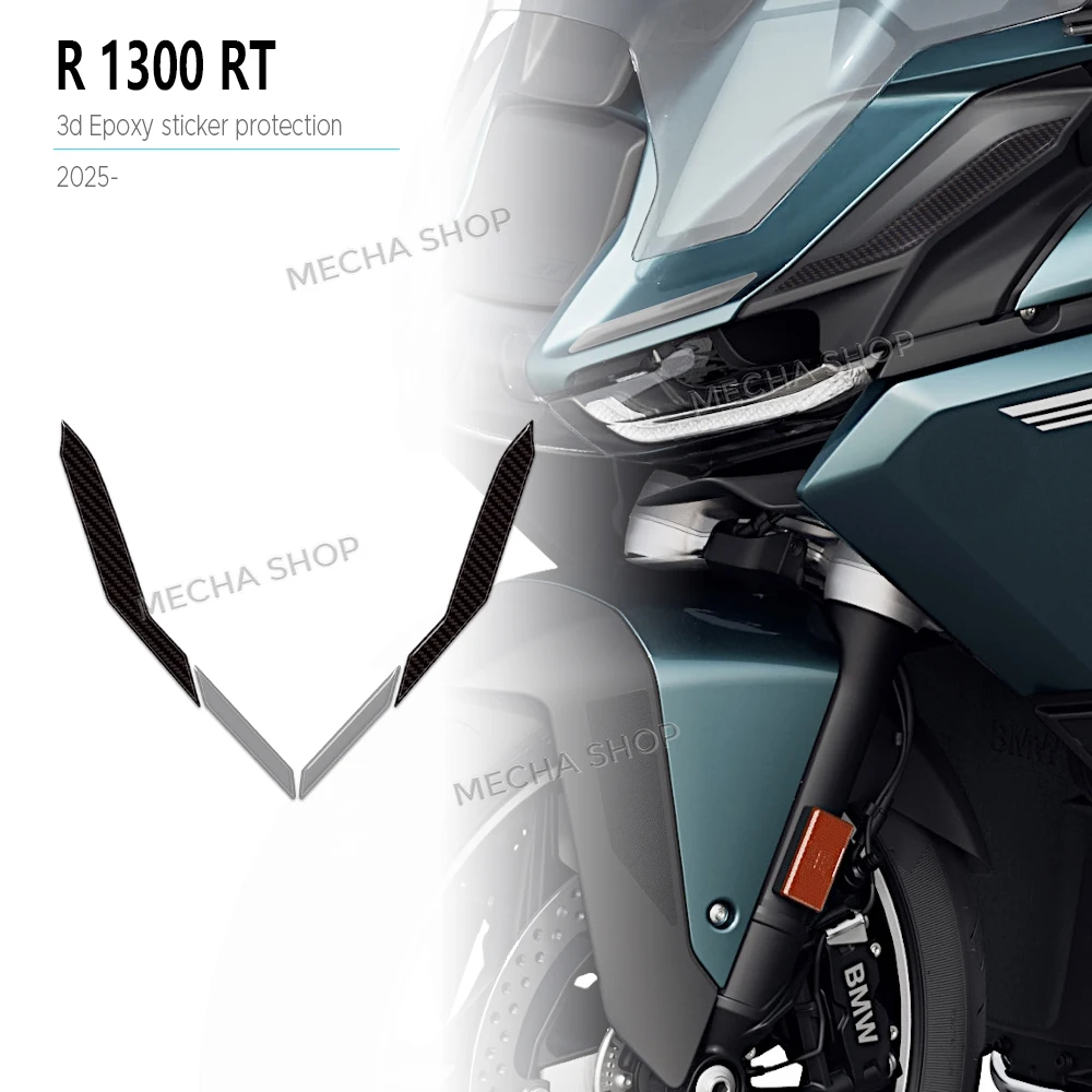 

For R 1300 RT R1300RT 2025 Accessories Protect 3D Stickers Front Fairing Decorative Decals Motorcycle