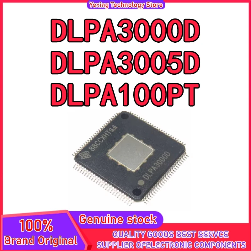 

DLPA3000DPFDR DLPA3005D DLPA100PT DLPA3000D DLPA3005DPFDR TQFP100 IC чипсет новый оригинальный на складе