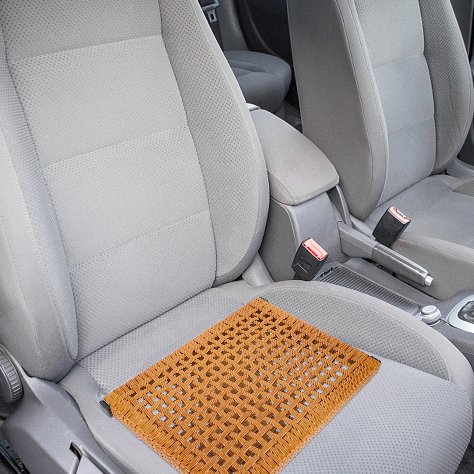 

Breathable Summer Seat Cushion Comfortable Cooling Seating Mat for Car Home Office Indoor Use Square Soft Mat Car Seat Cushions