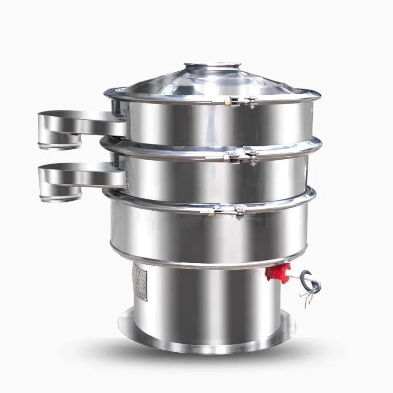 

Stainless steel small vibrating screen, vibrating screen industrial equipment three-dimensional high efficiency