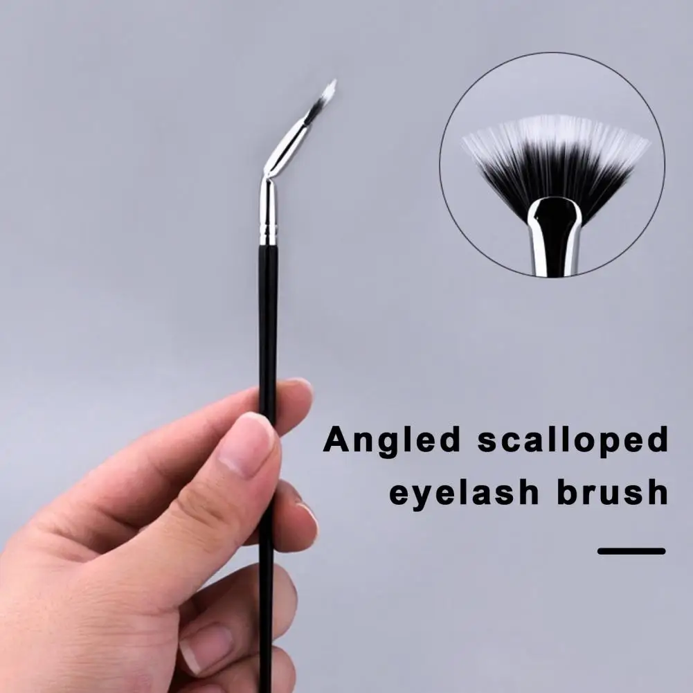 Fan-shaped Mascara Brush Professional Fan Shape Mascara Brush for Natural Lifting Effects No for Enhancing for Perfectly