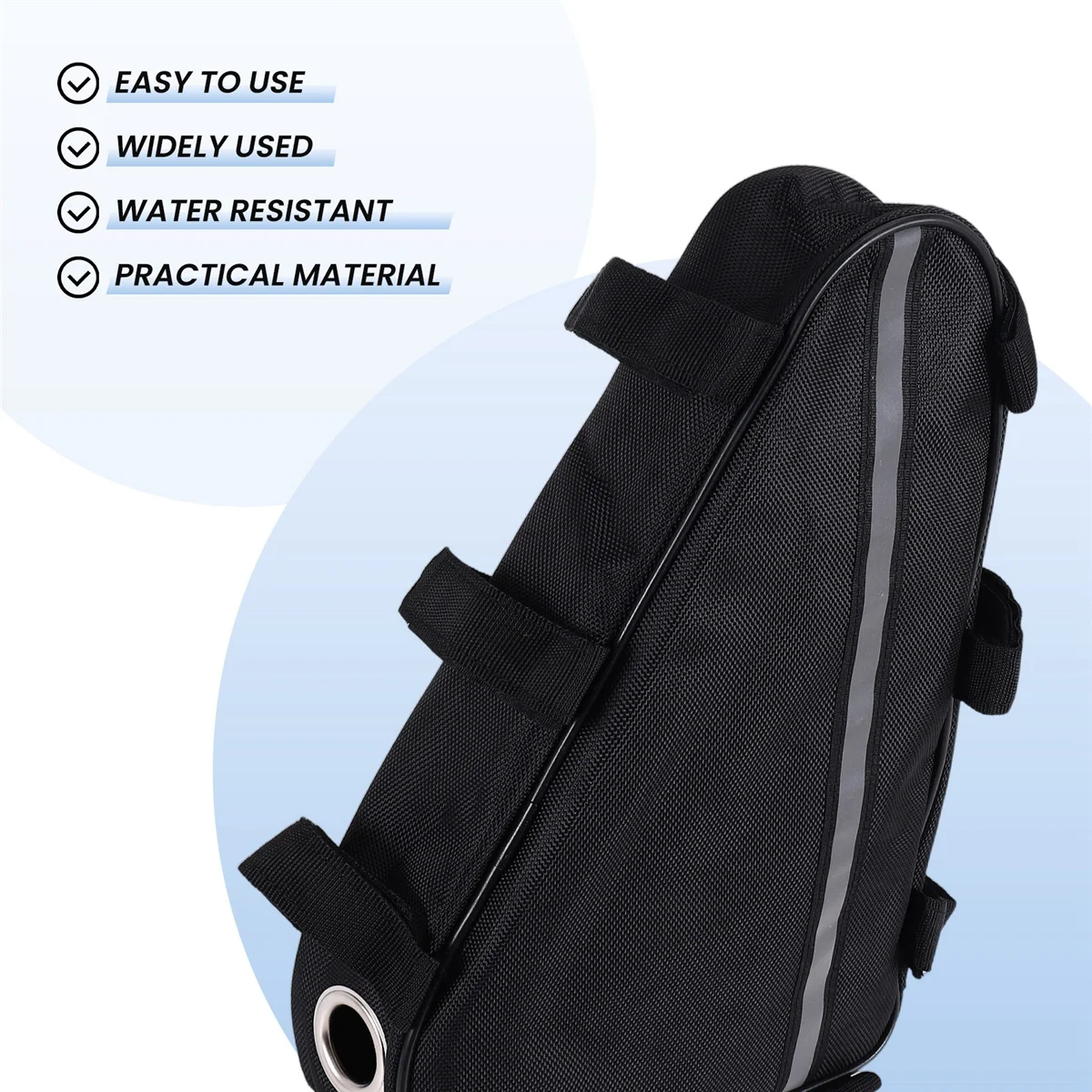 حقيبة دراجة جديدة حزمة بطارية مثلثة حزمة بطارية دراجة دراجة كهربائية بطارية ليثيوم حقيبة مثلثة B