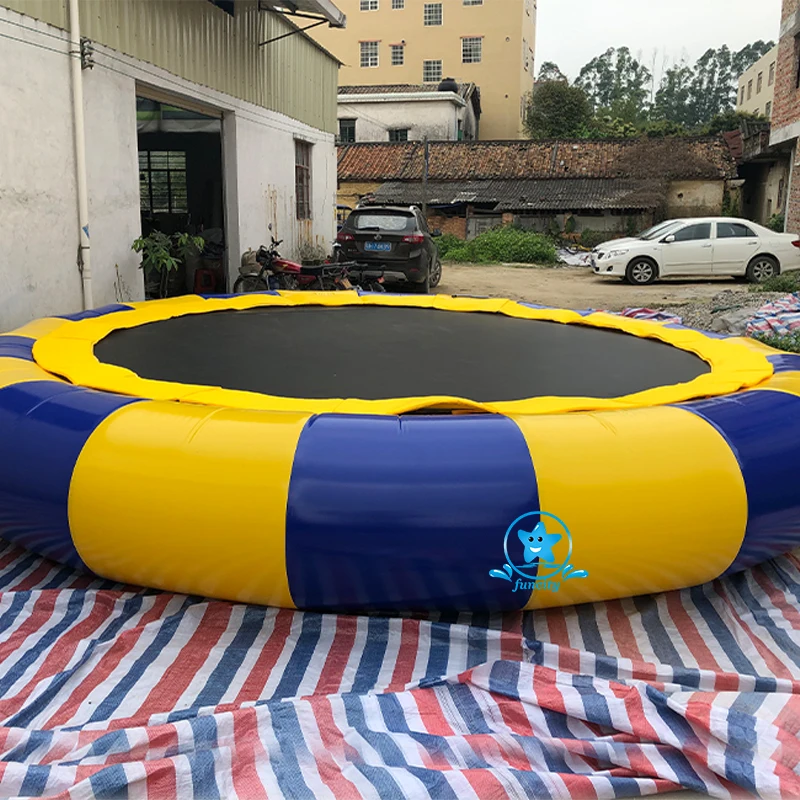 mpoline WateOutdoor indoor trar Game Inflatable Trampoline, Inflatable Sea Trampoline, Inflatable Aquatic Trampoline for Sale