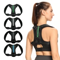 Adjustable Back Posture Corrector Anti-camel Correction Belt Men Women Clavicle Spine Support Home Office Sport Upper Back Brace