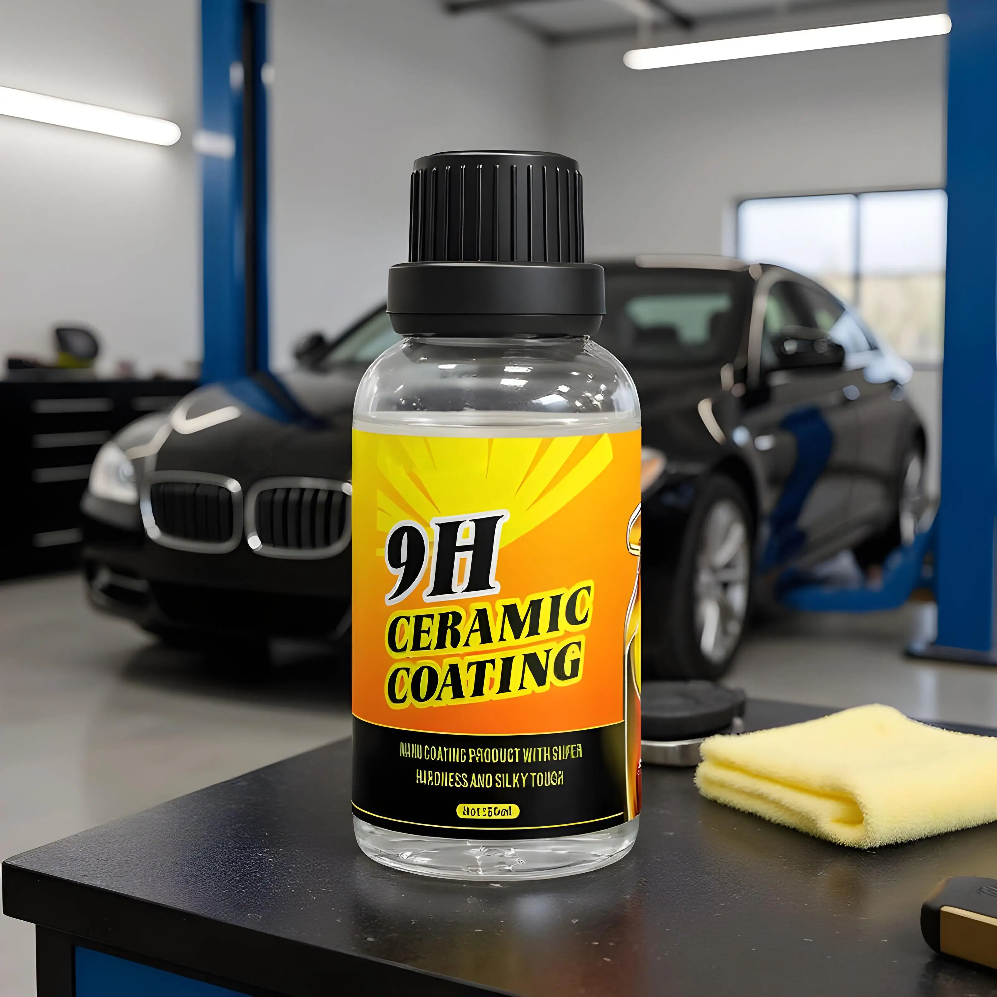 Revestimiento de coche, revestimiento de 30ml, revestimiento de protección brillante, esmalte de coche 9H para pintura automotriz, vehículo RV, camión, brillo de detalles Exterior