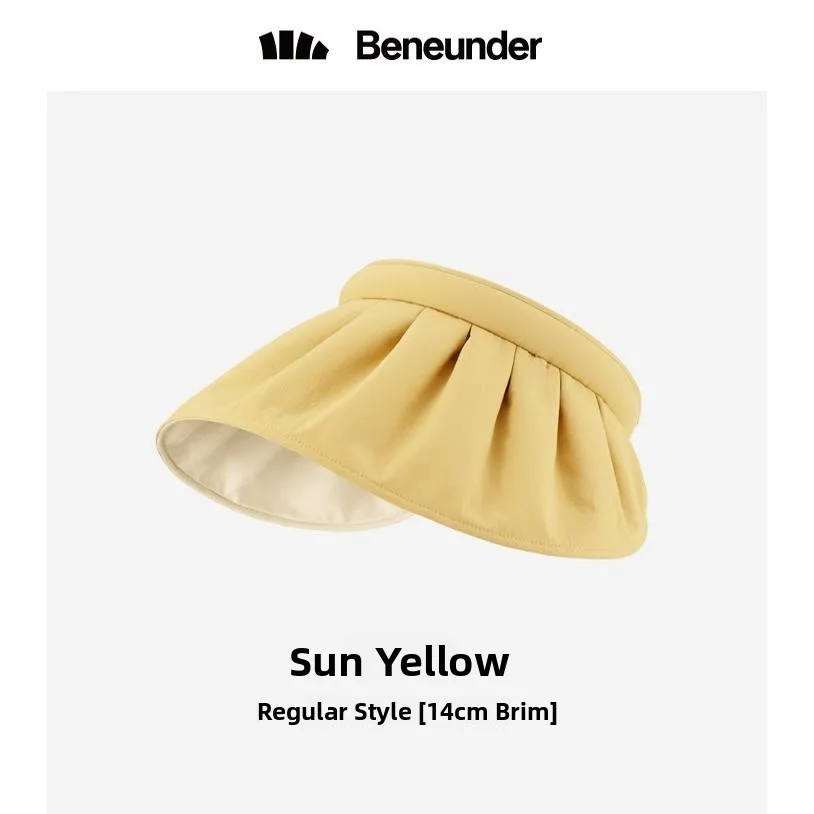 

Женская солнцезащитная шляпа из листьев банана с защитой от УФ-излучения, с широкими полями, без верха, милый стиль