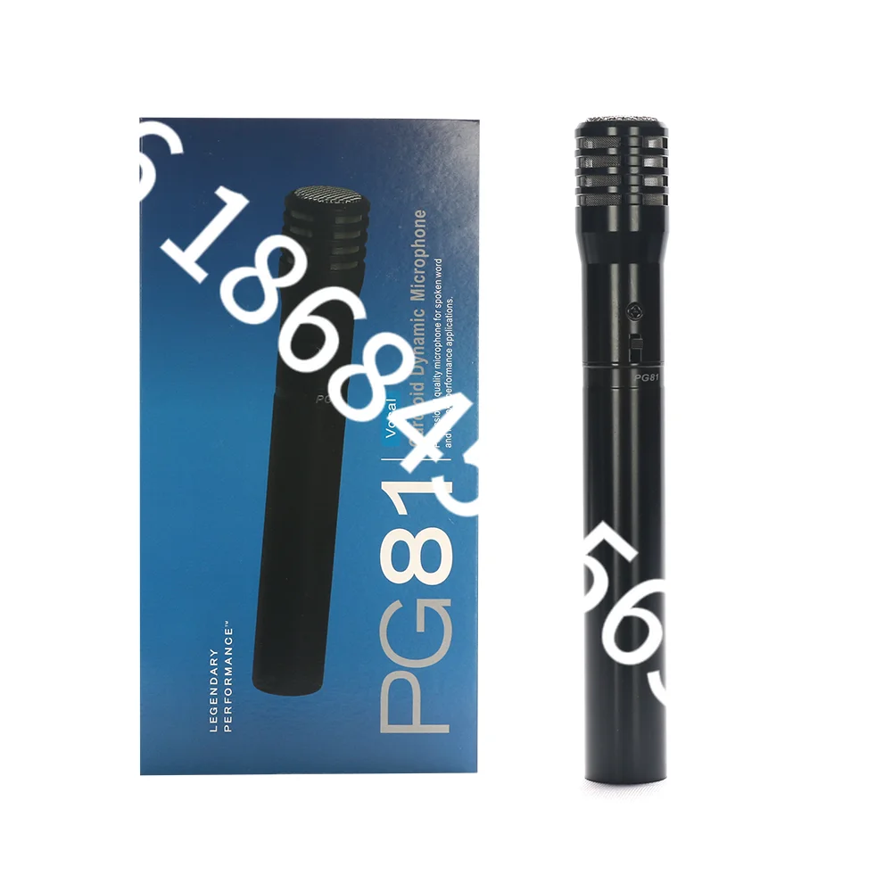 

2PCS PG81 PG 81 wired xlr interview vocal unidirectional Instrument Cardioid dynamic microphone for Acoustic String Guitar