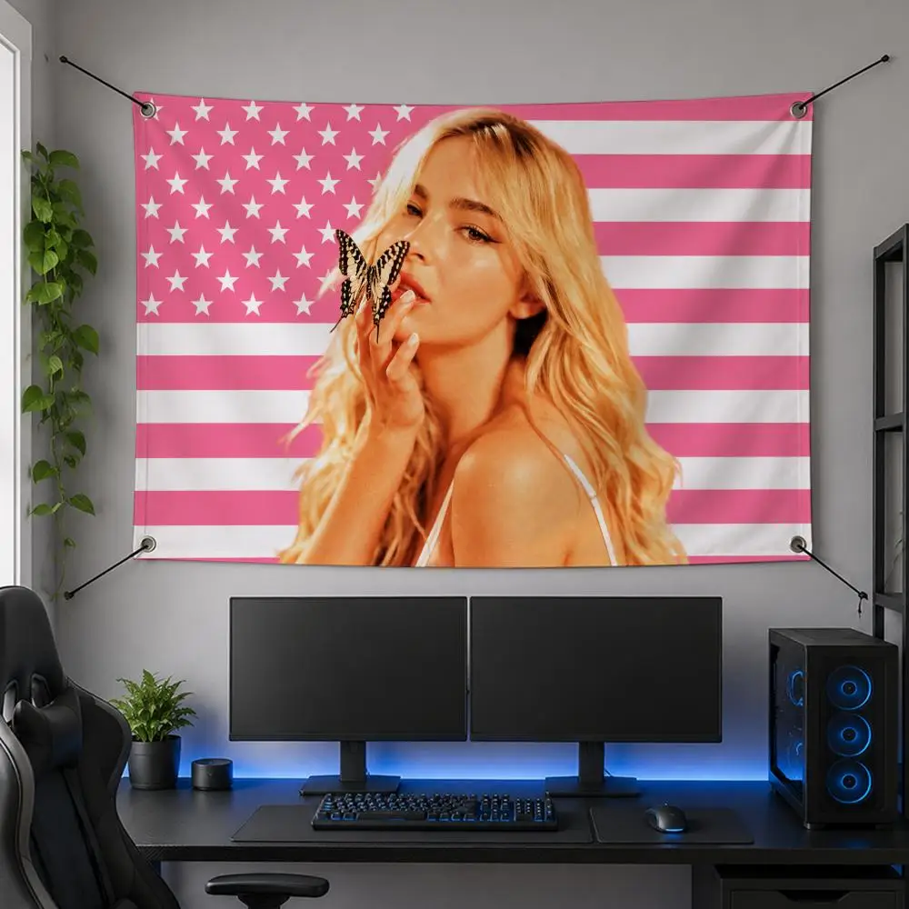 Singer Trendy A-Addison Rae Flags Flag Banner for Bedroom Dorm Party Home Living Room Game Room Gift