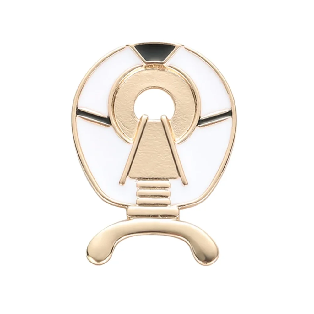 Nuclear Magnetic Resonance Brooch Pin Medical Lapel Backpack Enamel Badge Medicine Jewelry Gifts for Radiology Doctors Nurses