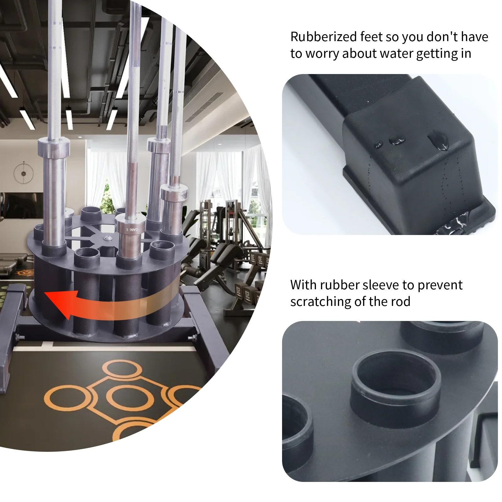 Support de support de stockage - Barbell Curl Bar avis et prix
