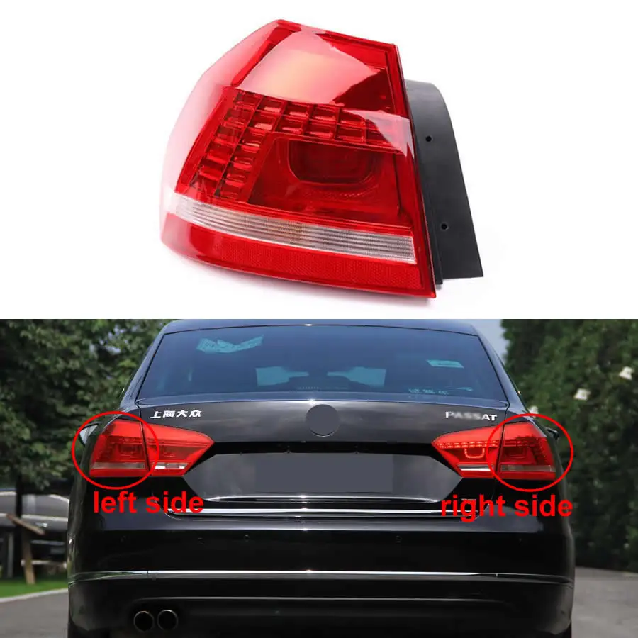 

Outer Tail Lamp for Volkswagen VW Passat 2011-2015 Car Rear Bumper Tail Light Brake Stop Reverse Lamp Taillamp Assembly 1PCS