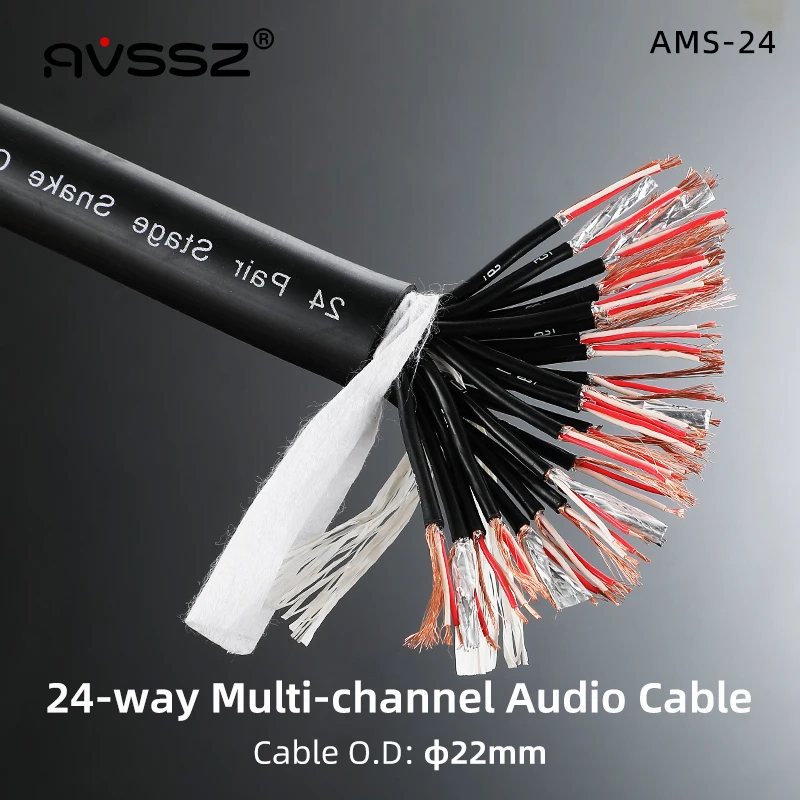 AVSSZ Multi-channel Cable 24 16 12 8 4 2 Way Multichannel Multi