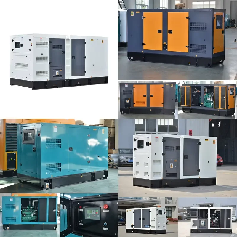 64kw Electric Engine 80kva Gen Set Silent Canopy Electric Generator Set Powered by