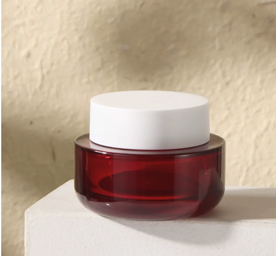 30ml-120ml 白色ガラスボトル 黒色ポンプ セラム/ローション/エマルジョン/ファンデーション/エッセンス 化粧水 スキンケア 化粧品包装