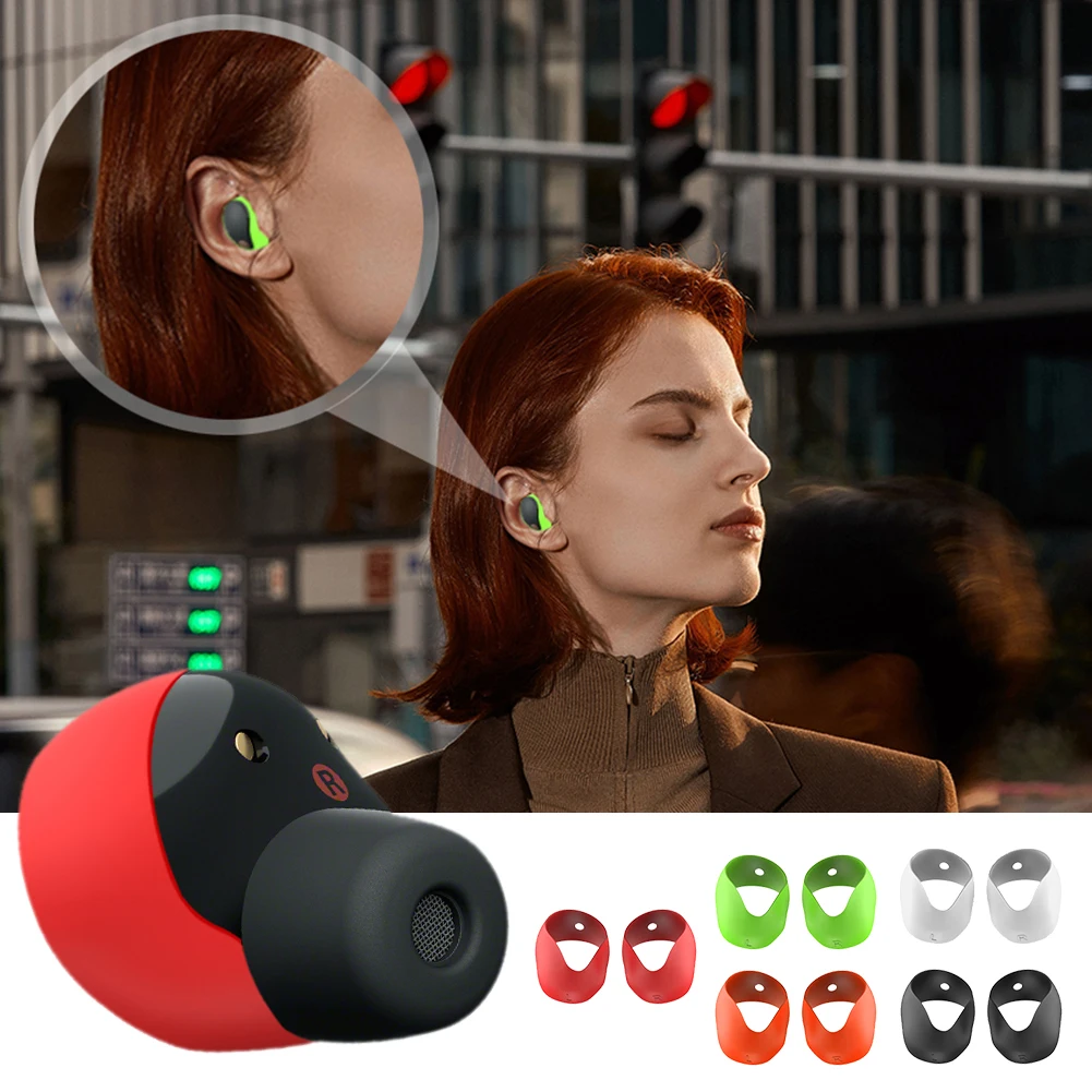 Sony Headphone Wf-1000Xm5 - 5 ペアのシリコンイヤーチップカバーアクセサリー滑り止めイヤーバッドチップ交換用イヤホンイヤーチップ Sony WF-1000XM5 ヘッドフォン用