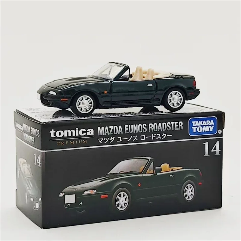 TAKARA TOMY Tomica PremiumTP14 Mazda EUNOSROADSTER Legering Casting Collection Auto Model Speelgoed Kinderen Jongens Vakantie Cadeau