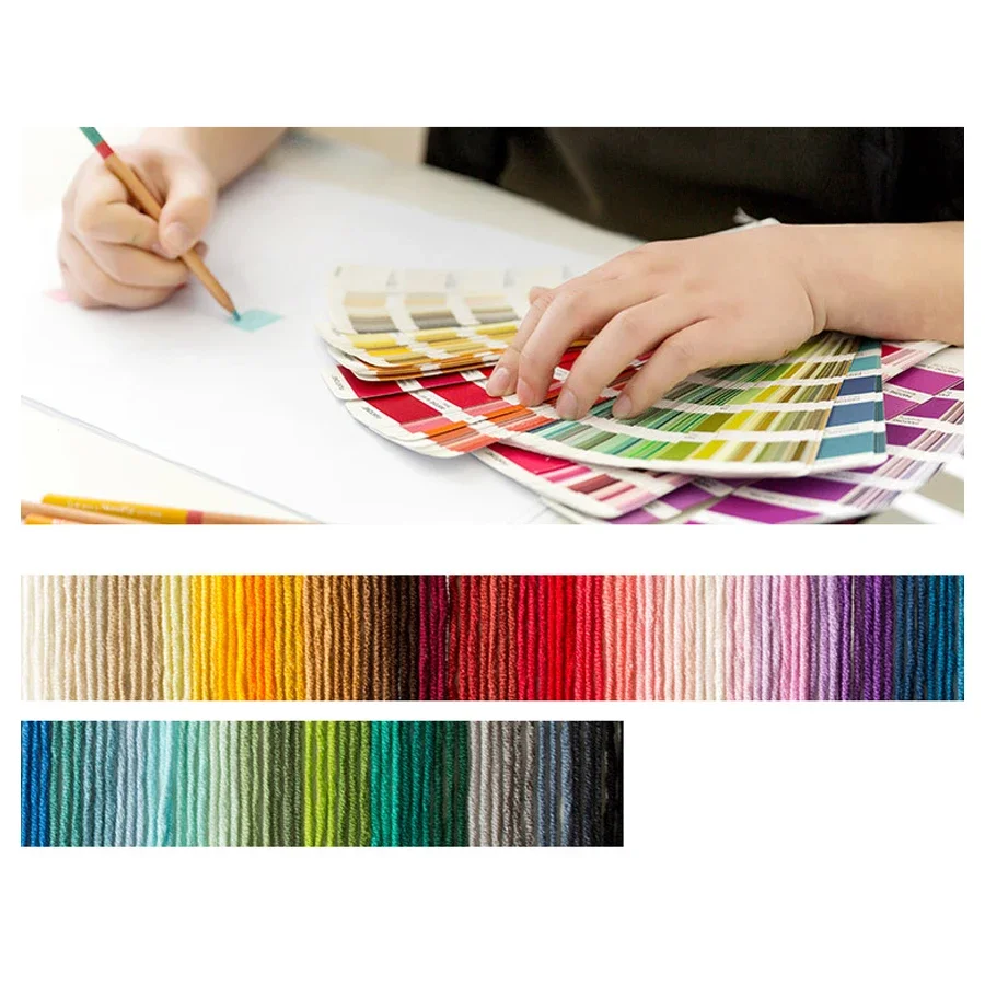 La famiglia di Susan 64 colori/set 50g/120m 4-plys latte in cotone pettinato bambola lavorata a mano fai da te confezione di materiale all\'uncinetto