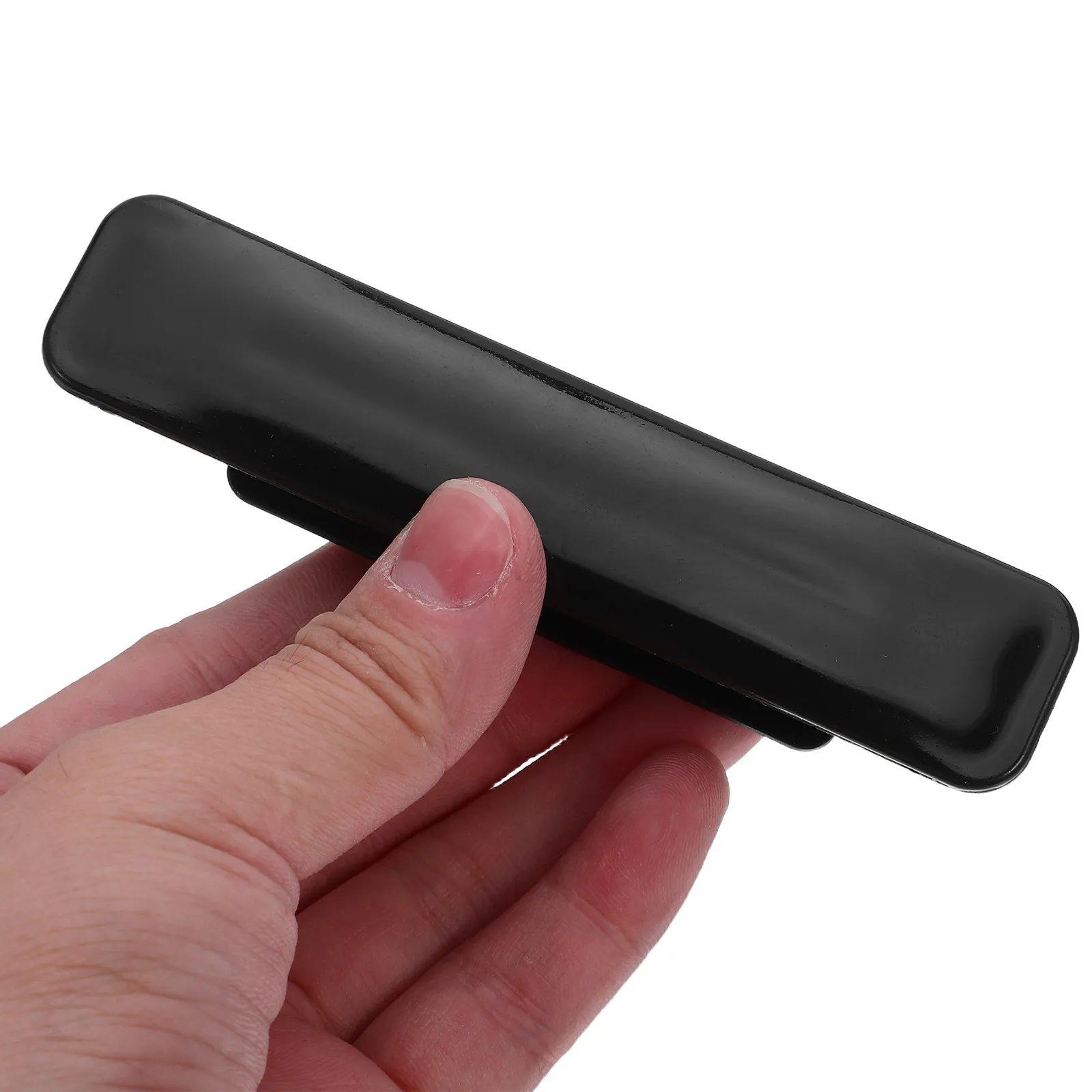 

20Pcs Adhesive Cabinet Pulls No Drill Self Stick Handles for Drawer Wardrobe Glass Sliding Doors Furniture Black