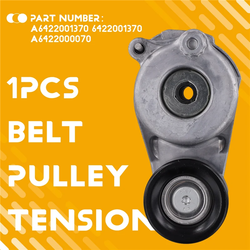 

L10A A6422001370 Car Belt Pulley Tensioner For Mercedes Benz CLE CLK E ML R Sprinter Jeep Cherokee 2005-2020 A6422000070