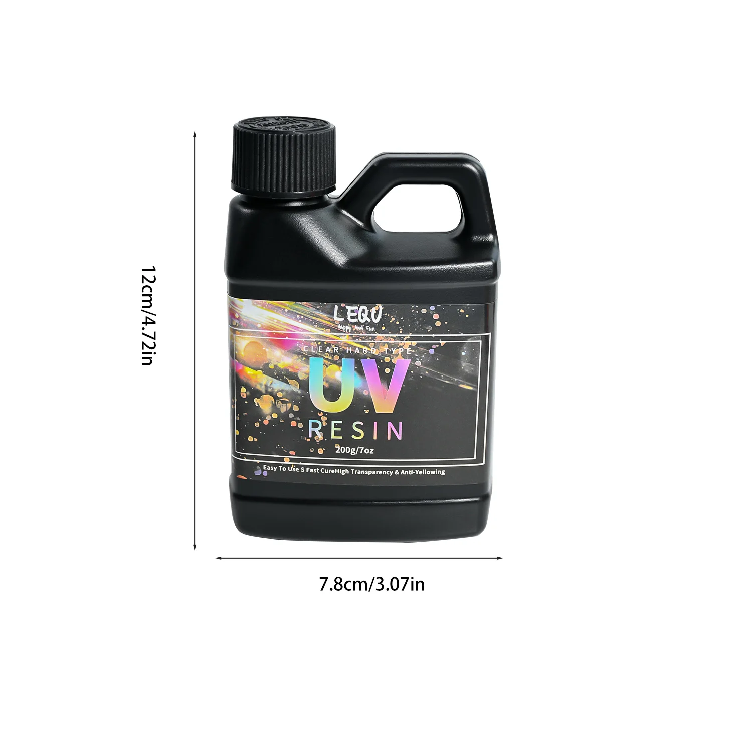 100/200/500/1000g UV Epoxyharslijm Hoge helderheid Sneldrogende lijm Hoge hardheid DIY-benodigdheden voor harslijm Sieraden maken