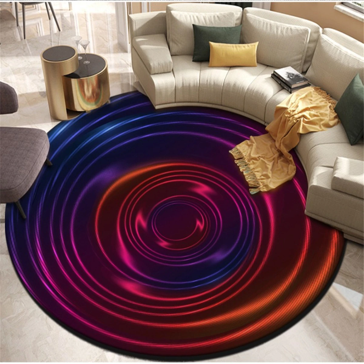 European art floor  Living Room Floor In The Room Decor Decoration Carpet 3d floor Bedroom Decoration Home custom size