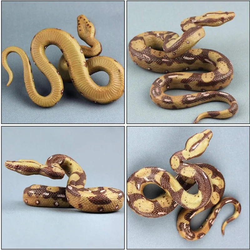 Realistisch Fake Snake Toy Rubber Gag Toys Python Snake Action Figure voor Halloween Prank Props Hoge Simulatie Snake Model