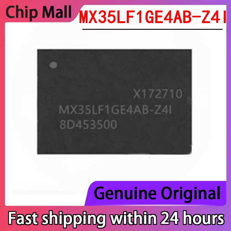 

1PCS MX35LF1GE4AB-Z4I WSON8 6 * 8 1GbitFLASH Memory New Stock