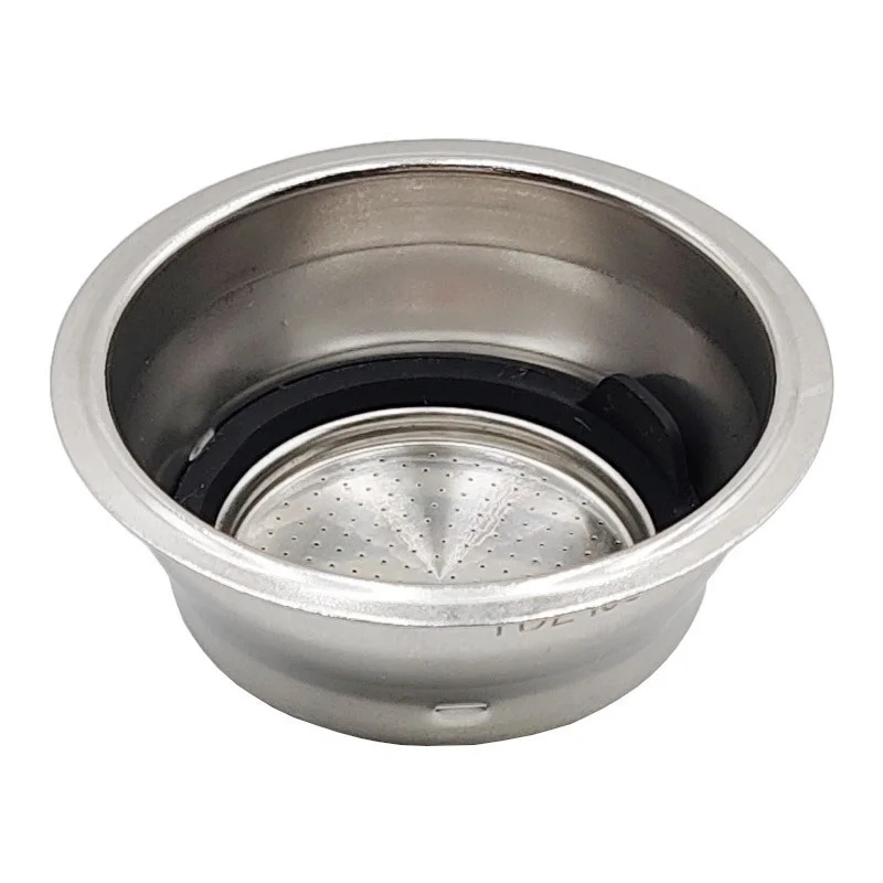 Pressurized 51mm Filter Basket Built-in Silicone Ring,Fits Original De\'Longhi Dedica EC685 EC680 Portafilter Filter Accessories